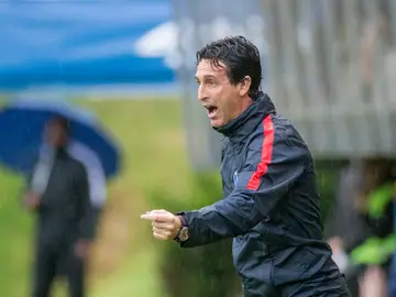 Emery debutando con victoria en el PSG Emery debutando con victoria en el PSG