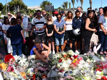 Homenajes en Niza tras el atentado Homenajes en Niza tras el atentado