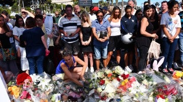 Homenajes en Niza tras el atentado