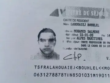 Mohamed Lahouaiej Bouhlel, el presunto terrorista de Niza Mohamed Lahouaiej Bouhlel, el presunto terrorista de Niza
