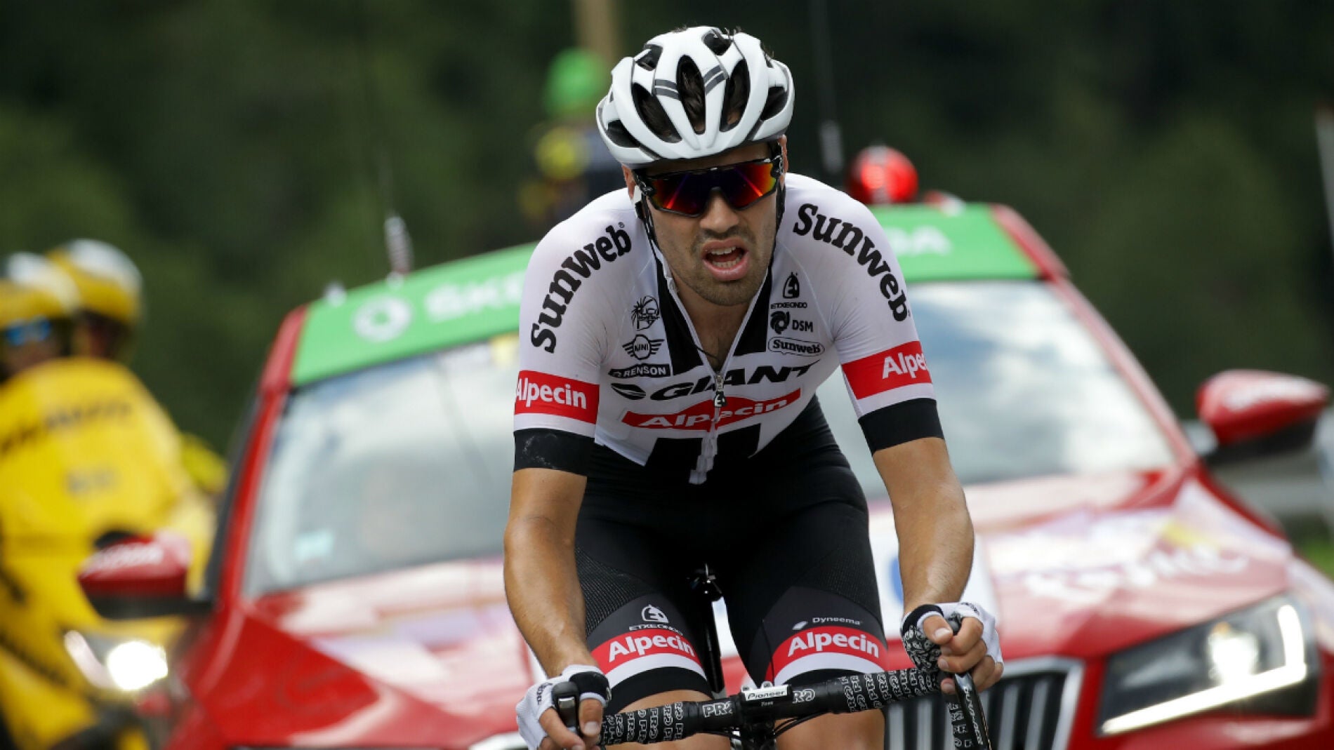 Dumoulin, en una etapa del Tour