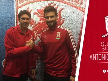 Barragán posa con Karanka Barragán posa con Karanka