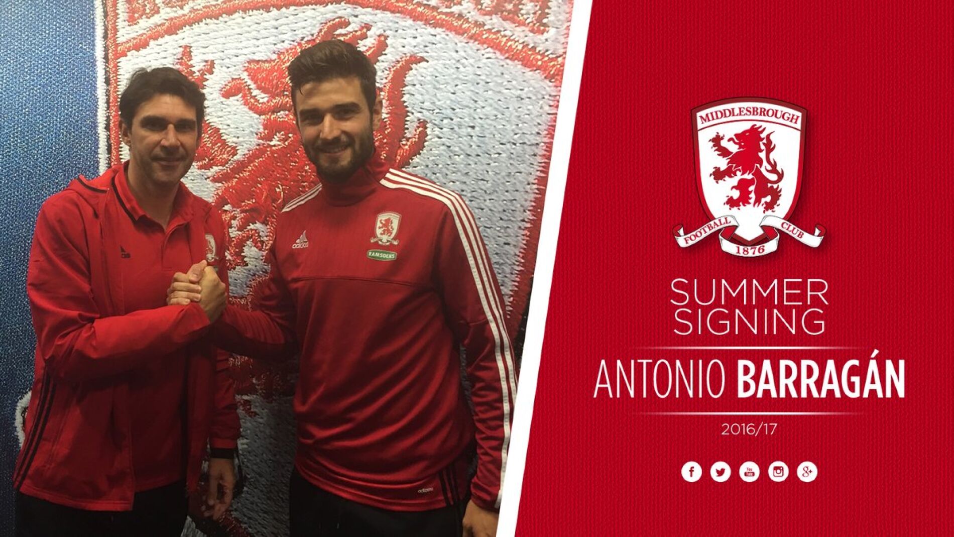 Barrag&aacute;n posa con Karanka