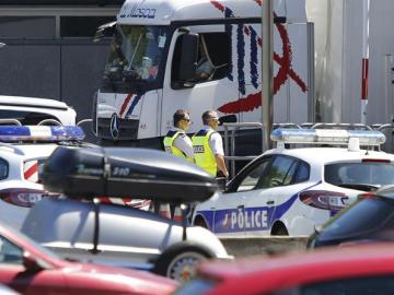 Controles de tráfico en la frontera entre España y Francia