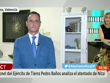 Frame 18.526449 de: Pedro Baños, Coronel experto en terrorismo: "Ha sido muy difícil de evitar" Frame 18.526449 de: Pedro Baños, Coronel experto en terrorismo: "Ha sido muy difícil de evitar"