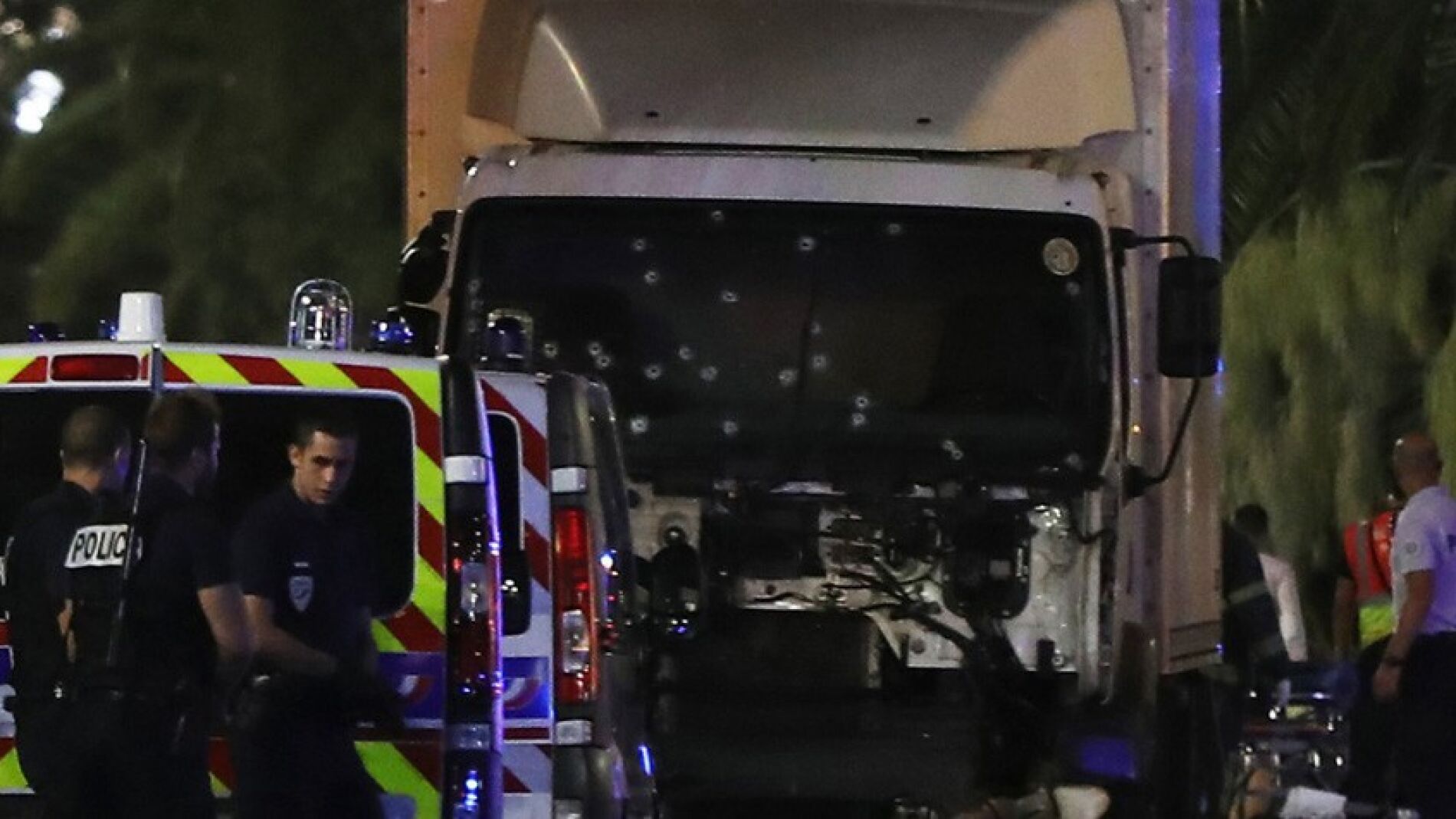 Cami&oacute;n del terrorista responsable del atentado en Niza