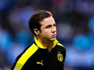 Mario Götze en el Borussia Dortmund Mario Götze en el Borussia Dortmund