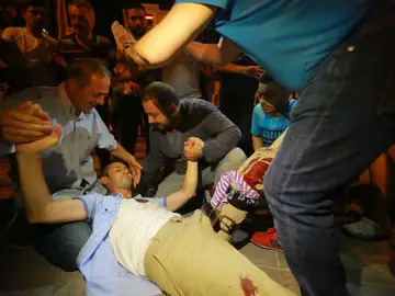 Heridos en los enfrentamientos en Turquía Heridos en los enfrentamientos en Turquía