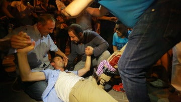Heridos en los enfrentamientos en Turquía