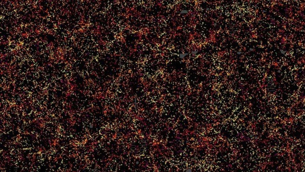 Mapa tridimensional del universo