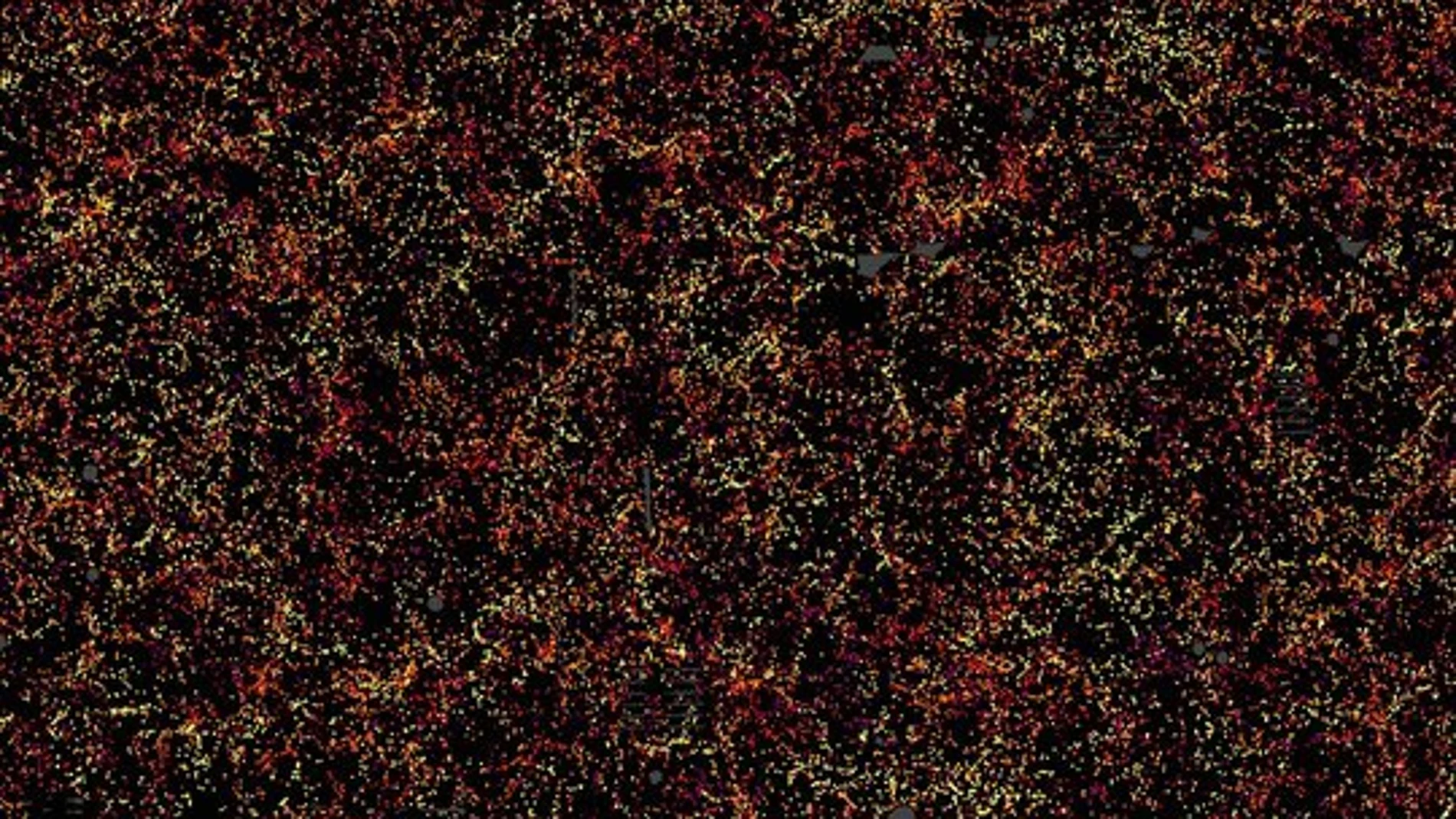 Mapa tridimensional del universo Mapa tridimensional del universo