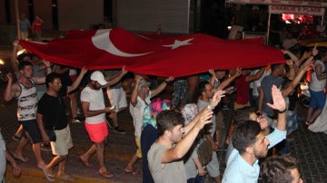 Marcha contra el Golpe de Estado en Turquía