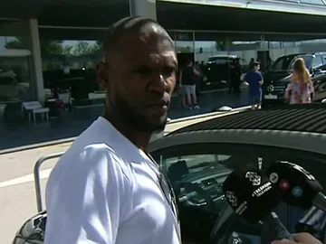 Abidal, tras volver de Turquía Abidal, tras volver de Turquía