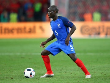 Kanté, con Francia