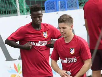 Vietto, en la pretemporada del Atleti Vietto, en la pretemporada del Atleti