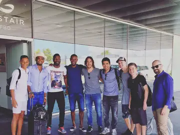 Puyol, Eto'o, Abidal y Deco, entre otros, rumbo a Turquía Puyol, Eto'o, Abidal y Deco, entre otros, rumbo a Turquía