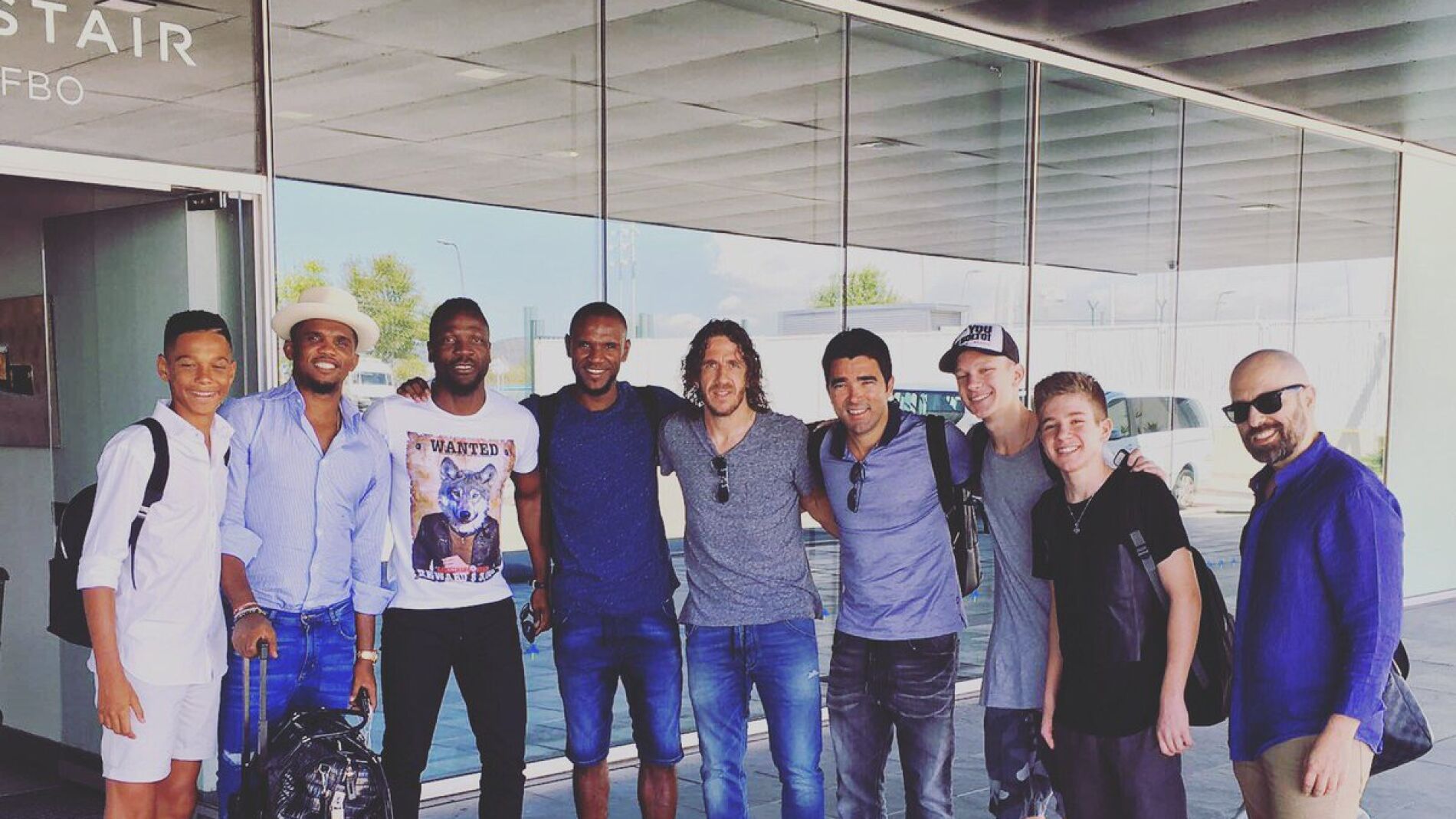 Puyol, Eto'o, Abidal y Deco, entre otros, rumbo a Turqu&iacute;a