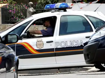 En la imagen, un coche de la Policía Nacional. En la imagen, un coche de la Policía Nacional.