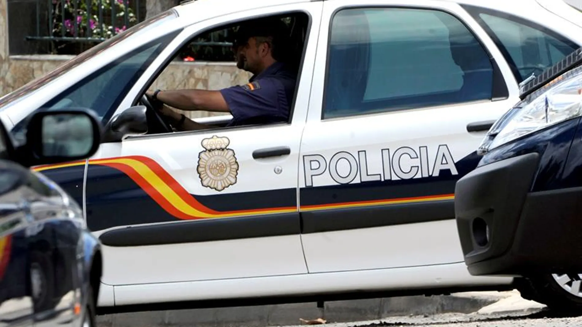 En la imagen, un coche de la Policía Nacional. En la imagen, un coche de la Policía Nacional.