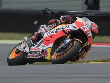 Márquez rueda en Sachsenring Márquez rueda en Sachsenring