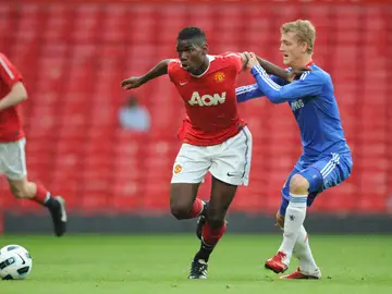 Pogba, en su época como jugador del Manchester United Pogba, en su época como jugador del Manchester United