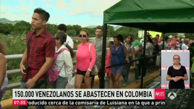 Miles de venezolanos vuelven a cruzar a Colombia en busca de productos básicos