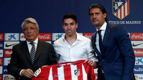 Nico Gait&aacute;n junto a Cerezo y Caminero