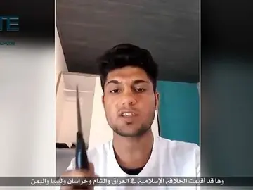 Mohamed Riyad, autor del ataque en el tren de Alemania del pasado lunes. Mohamed Riyad, autor del ataque en el tren de Alemania del pasado lunes.