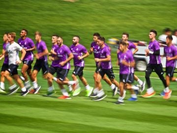 Segundo entrenamiento del Real Madrid en la pretemporada en Canadá 