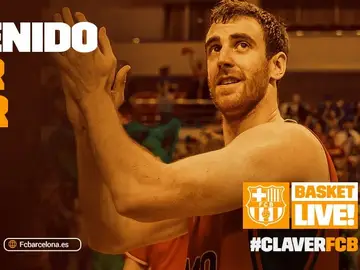 Víctor Claver, nuevo jugador de Barça Víctor Claver, nuevo jugador de Barça
