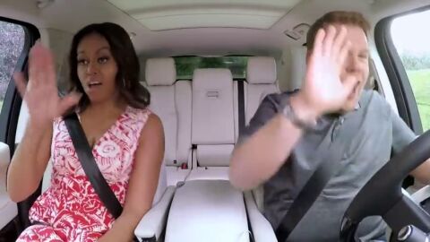 Frame 14.414204 de: Michelle Obama canta y baila el 'Single Ladies' de Beyonc&eacute;