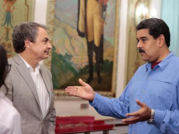 Zapatero regresa a Venezuela para retomar los impulsos en favor del diálogo
