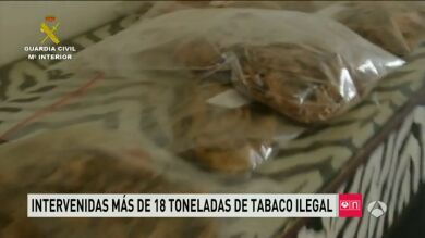 La Guardia Civil se incauta más de 18 toneladas de tabaco ilegal en Elche