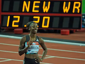 Kendra Harrison bate el récord del mundo en los 100 metros vallas Kendra Harrison bate el récord del mundo en los 100 metros vallas