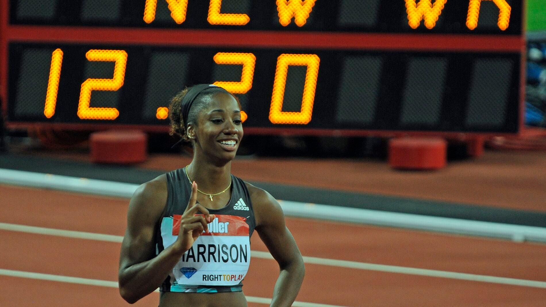 Kendra Harrison bate el r&eacute;cord del mundo en los 100 metros vallas