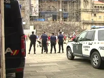 Frame 16.493322 de: Santiago de Compostela blindado por las fuerzas de seguridad Frame 16.493322 de: Santiago de Compostela blindado por las fuerzas de seguridad