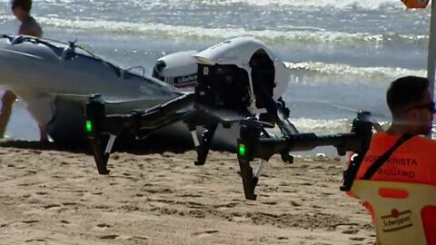 Frame 1.688915 de: Tarragona reforzar&aacute; la seguridad de sus playas con un dron