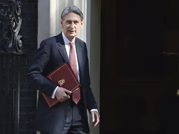 El ministro británico de Economía Philip Hammond El ministro británico de Economía Philip Hammond