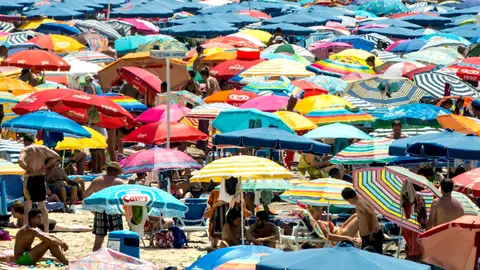 Récor de turistas en España Récor de turistas en España