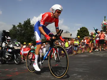 Tom Dumoulin abandona el Tour por lesión Tom Dumoulin abandona el Tour por lesión