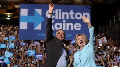 Clinton, sobre su candidato a vicepresidente: 