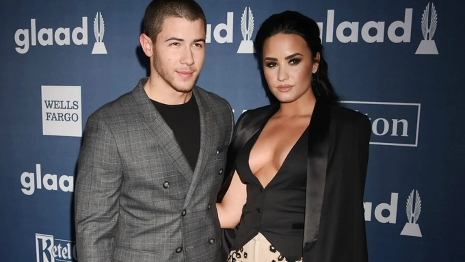 Nick Jonas y Demi Lovato 