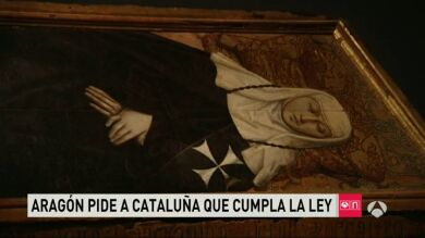Cataluña envía a Sijena parte de las obras reclamadas por Aragón