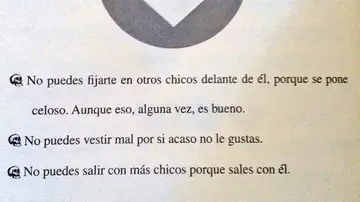 Una página del libro Una página del libro