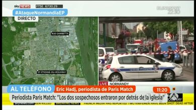 Eric Hadj tras el secuestro en una iglesia de Normandia: 