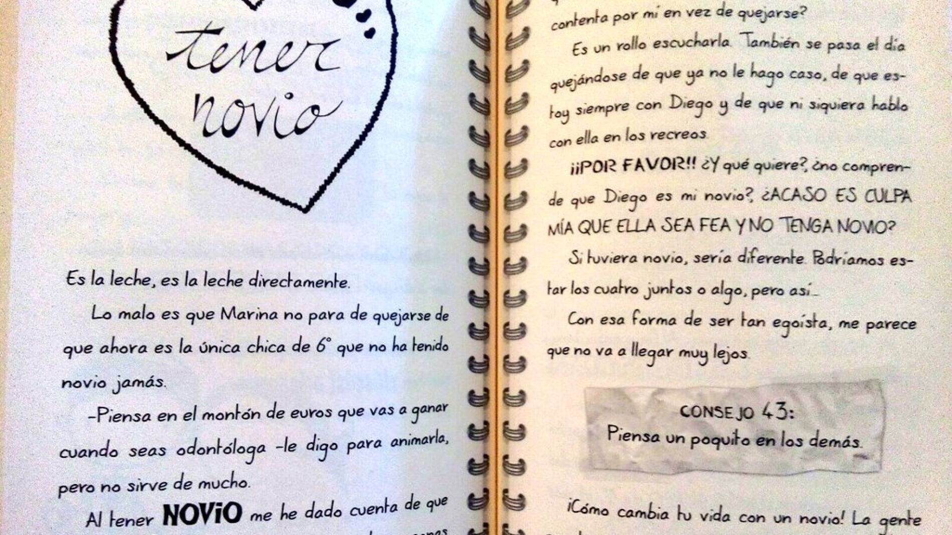 P&aacute;gina del libro '75 consejos para sobrevivir en el colegio'