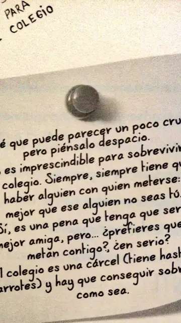 Una de las páginas del libro Una de las páginas del libro