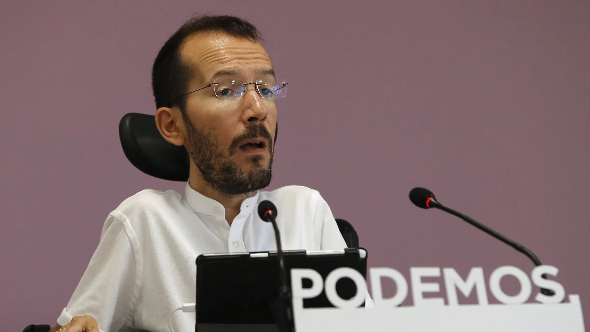 Pablo Echenique, secretario de Organización de Podemos Pablo Echenique, secretario de Organización de Podemos