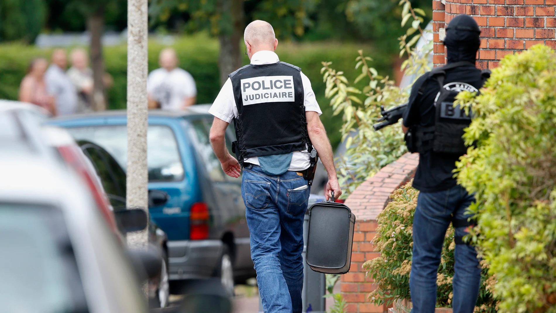 Miembros de las fuerzas especiales de la policía francesa