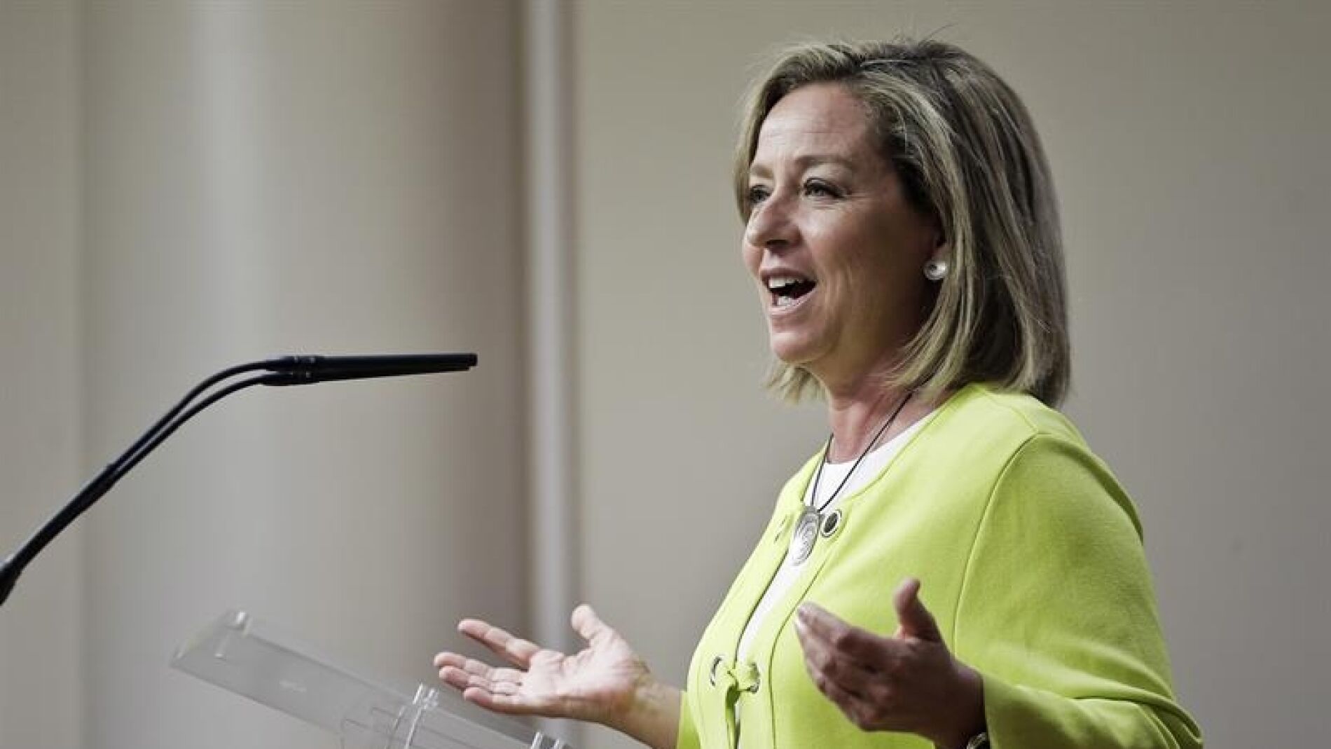 La diputada de Coalici&oacute;n Canaria (CC), Ana Oramas